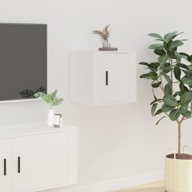 White wall-mounted TV stand 40x34.5x40 cm by vidaXL, TV Furniture - Ref: Foro24-816640, Price: 32,99 €, Discount: %