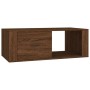 Mesa de centro madera contrachapada marrón roble 100x50,5x35 cm de vidaXL, Mesas de centro - Ref: Foro24-816543, Precio: 62,5...