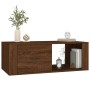 Oak brown plywood coffee table 100x50.5x35 cm by vidaXL, Coffee table - Ref: Foro24-816543, Price: 62,99 €, Discount: %