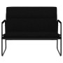 Banco de tela negro 100x64x80 cm de vidaXL, Bancos - Ref: Foro24-351353, Precio: 79,81 €, Descuento: %