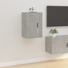 Concrete gray wall TV cabinet 40x34.5x60 cm by vidaXL, TV Furniture - Ref: Foro24-816664, Price: 39,99 €, Discount: %