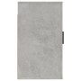 Mueble para TV de pared gris hormigón 40x34,5x60 cm de vidaXL, Muebles TV - Ref: Foro24-816664, Precio: 39,65 €, Descuento: %