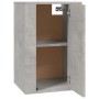 Mueble para TV de pared gris hormigón 40x34,5x60 cm de vidaXL, Muebles TV - Ref: Foro24-816664, Precio: 39,65 €, Descuento: %