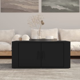 Black plywood coffee table 80x50x36 cm by vidaXL, Coffee table - Ref: Foro24-816513, Price: 61,92 €, Discount: %