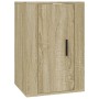 TV-Wandschrank aus Sonoma-Eiche, 40 x 34,5 x 60 cm von vidaXL, TV-Möbel - Ref: Foro24-816662, Preis: 39,65 €, Rabatt: %