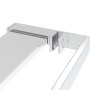 Chrome aluminum shower wall shelf 100 cm by vidaXL, Bathroom accessories - Ref: Foro24-153622, Price: 61,20 €, Discount: %