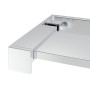 Chrome aluminum shower wall shelf 100 cm by vidaXL, Bathroom accessories - Ref: Foro24-153622, Price: 61,20 €, Discount: %