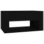 Mesa de centro madera contrachapada negro 80x50x40 cm de vidaXL, Mesas de centro - Ref: Foro24-816529, Precio: 74,99 €, Descu...