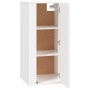 White wall TV cabinet 40x34.5x80 cm by vidaXL, TV Furniture - Ref: Foro24-816672, Price: 52,99 €, Discount: %