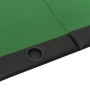 Folding poker table for 10 players green 206x106x75 cm by vidaXL, Game and poker tables - Ref: Foro24-80402, Price: 185,02 €,...