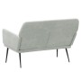 Banco de terciopelo gris claro 108x79x79 cm de vidaXL, Bancos - Ref: Foro24-351382, Precio: 112,30 €, Descuento: %