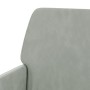 Banco de terciopelo gris claro 108x79x79 cm de vidaXL, Bancos - Ref: Foro24-351382, Precio: 112,30 €, Descuento: %