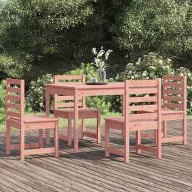 Douglas solid wood 5-piece garden dining set by vidaXL, Garden sets - Ref: Foro24-3154688, Price: 340,99 €, Discount: %