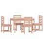 Douglas solid wood 5-piece garden dining set by vidaXL, Garden sets - Ref: Foro24-3154688, Price: 340,35 €, Discount: %