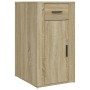 Sonoma oak wood desk cabinet 40x49x75 cm by vidaXL, Closets and storage - Ref: Foro24-816795, Price: 78,89 €, Discount: %