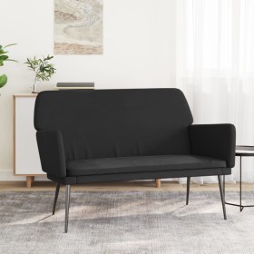 Banco de terciopelo negro 108x79x79 cm de vidaXL, Bancos - Ref: Foro24-351387, Precio: 137,60 €, Descuento: %