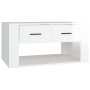 Glossy white plywood coffee table 80x50x40 cm by vidaXL, Coffee table - Ref: Foro24-816530, Price: 72,06 €, Discount: %