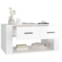 Glossy white plywood coffee table 80x50x40 cm by vidaXL, Coffee table - Ref: Foro24-816530, Price: 72,06 €, Discount: %