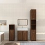 4-piece bathroom furniture set made of brown oak plywood by vidaXL, Bathroom furniture - Ref: Foro24-3154405, Price: 166,74 €...