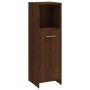 4-piece bathroom furniture set made of brown oak plywood by vidaXL, Bathroom furniture - Ref: Foro24-3154405, Price: 166,74 €...