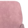 Banco de terciopelo rosa 108x79x79 cm de vidaXL, Bancos - Ref: Foro24-351417, Precio: 145,04 €, Descuento: %