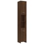 4-piece bathroom furniture set in brown oak plywood by vidaXL, Bathroom furniture - Ref: Foro24-3154411, Price: 216,37 €, Dis...