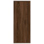 Brown oak wall TV cabinet 40x34.5x100 cm by vidaXL, TV Furniture - Ref: Foro24-816687, Price: 49,01 €, Discount: %