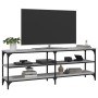 Sonoma gray plywood TV cabinet 140x30x50 cm by vidaXL, TV Furniture - Ref: Foro24-826747, Price: 63,54 €, Discount: %