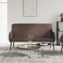 Brown synthetic leather bench 110x76x80 cm by vidaXL, Banks - Ref: Foro24-351432, Price: 101,37 €, Discount: %