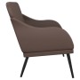 Brown synthetic leather bench 110x76x80 cm by vidaXL, Banks - Ref: Foro24-351432, Price: 101,37 €, Discount: %