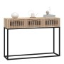 Iron and plywood console table 105x30x75 cm by vidaXL, Side tables - Ref: Foro24-352108, Price: 105,89 €, Discount: %