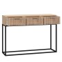 Iron and plywood console table 105x30x75 cm by vidaXL, Side tables - Ref: Foro24-352108, Price: 105,89 €, Discount: %