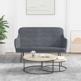 Dark gray velvet bench 110x76x80 cm by vidaXL, Banks - Ref: Foro24-351446, Price: 114,57 €, Discount: %