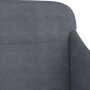 Dark gray velvet bench 110x76x80 cm by vidaXL, Banks - Ref: Foro24-351446, Price: 114,57 €, Discount: %