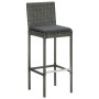 Kitchen stools with cushions 6 pcs gray synthetic rattan by vidaXL, Kitchen stools - Ref: Foro24-362579, Price: 279,97 €, Dis...