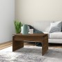 Plywood oak brown coffee table 68x50x38 cm by vidaXL, Coffee table - Ref: Foro24-825842, Price: 45,10 €, Discount: %