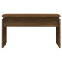 Mesa de centro madera contrachapada roble marrón 68x50x38 cm de vidaXL, Mesas de centro - Ref: Foro24-825842, Precio: 45,10 €...