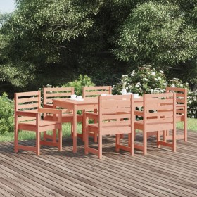 Garten-Essgruppe 7-teilig aus massivem Douglasienholz von vidaXL, Gartensets - Ref: Foro24-3154718, Preis: 329,99 €, Rabatt: %