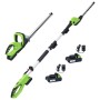 2-Piece Cordless Garden Power Tool Set by vidaXL, Motorized Equipment Sets for Outdoor Use - Ref: Foro24-3154945, Price: 228,...