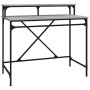 Sonoma gray iron and plywood desk 100x50x90 cm by vidaXL, Desks - Ref: Foro24-826702, Price: 57,99 €, Discount: %