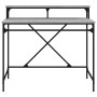 Sonoma gray iron and plywood desk 100x50x90 cm by vidaXL, Desks - Ref: Foro24-826702, Price: 57,99 €, Discount: %