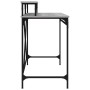 Sonoma gray iron and plywood desk 100x50x90 cm by vidaXL, Desks - Ref: Foro24-826702, Price: 57,99 €, Discount: %