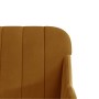 Brown velvet bench 110x76x80 cm by vidaXL, Banks - Ref: Foro24-351471, Price: 129,64 €, Discount: %