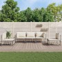 Gartenmöbel-Set 5-teilig und Kissen aus PE-Rattan Anthrazit von vidaXL, Outdoor-Sofas - Ref: Foro24-3186716, Preis: 391,56 €,...