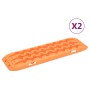 Traktionsbretter 2 Einheiten orange Nylon 106x30,5x7 cm von vidaXL, Notfallausrüstung und Werkzeuge - Ref: Foro24-210775, Pre...