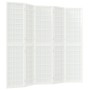 Folding screen with 5 panels white Japanese style 200x170 cm by vidaXL, Room dividers - Ref: Foro24-352089, Price: 174,62 €, ...