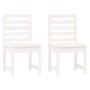 Garden table and chairs 3 pieces solid white pine wood by vidaXL, Garden sets - Ref: Foro24-3154672, Price: 234,58 €, Discoun...