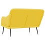 Banco de tela amarillo claro 110x76x80 cm de vidaXL, Bancos - Ref: Foro24-351491, Precio: 92,70 €, Descuento: %