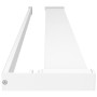 Estante de pared de ducha aluminio blanco 90 cm de vidaXL, Accesorios para el baño - Ref: Foro24-153626, Precio: 33,58 €, Des...