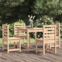 Garden dining set 5 pieces solid pine wood by vidaXL, Garden sets - Ref: Foro24-3154677, Price: 315,51 €, Discount: %